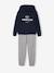 Ensemble sport sweat à capuche et jogging fille marine 1 - vertbaudet enfant 