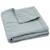Couverture en gaze de coton jacquard sea green (75 x 100 cm) Bleu 1 - vertbaudet enfant 