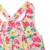 Robe fleurs hawaï   à bretelles  anais Rose fuchsia 5 - vertbaudet enfant 