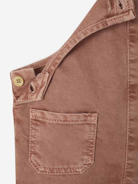 Salopette bébé en sergé pigment dye tomette 4 - vertbaudet enfant 