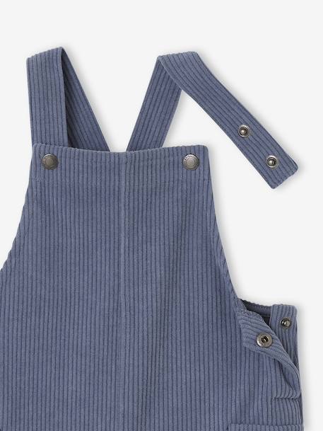 Coffret bébé T-shirt manches longues + salopette + doudou bleu grisé 7 - vertbaudet enfant 
