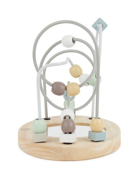 Labyrinthe de perles avec miroir - 25cm Rose+Rose ou bleu 12 - vertbaudet enfant 