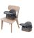 Réhausseur bébé 2 en 1 jay Elegance graphite 5 - vertbaudet enfant 