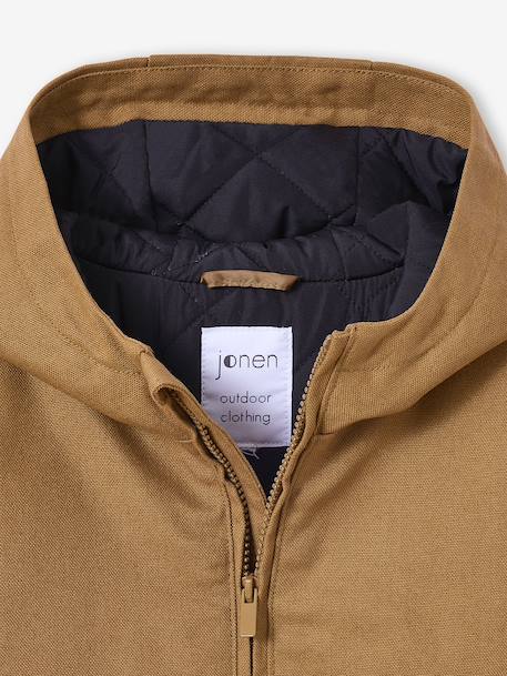 Blouson garçon en toile caramel 8 - vertbaudet enfant 