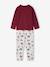 Pyjama garçon Harry Potter bordeaux/gris chiné 5 - vertbaudet enfant 