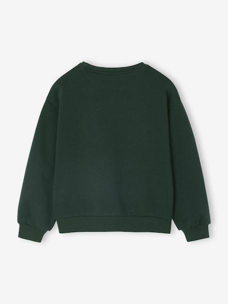 Sweat fille Harry Potter vert sapin 4 - vertbaudet enfant 