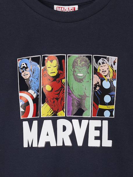 Tee-shirt manches longues Marvel Avengers marine 3 - vertbaudet enfant 