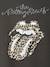 Sweat The Rolling Stones fille à capuche anthracite 4 - vertbaudet enfant 
