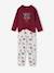 Pyjama garçon Harry Potter bordeaux/gris chiné 1 - vertbaudet enfant 
