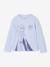 T-shirt manches longues fille Disney Reine des Neiges bleu ciel 1 - vertbaudet enfant 