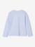 T-shirt manches longues fille Disney Reine des Neiges bleu ciel 2 - vertbaudet enfant 
