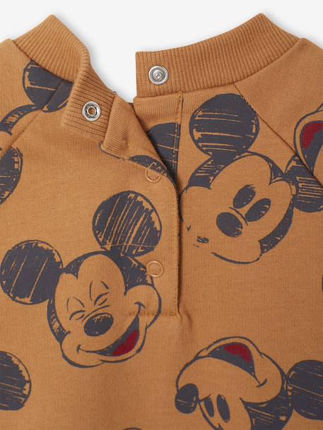 Sweat-shirt bébé Disney Mickey Brun 4 - vertbaudet enfant 