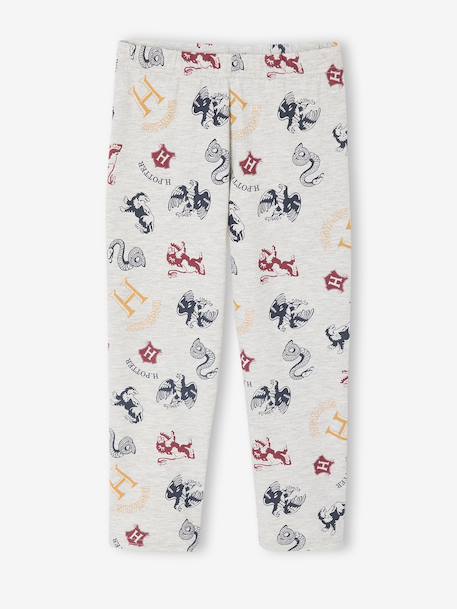 Pyjama garçon Harry Potter bordeaux/gris chiné 3 - vertbaudet enfant 