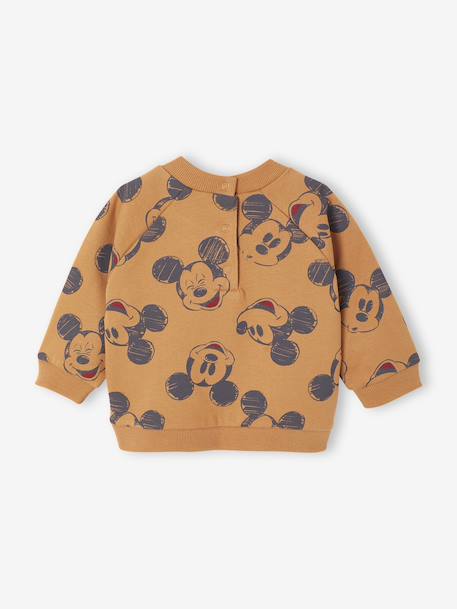 Sweat-shirt bébé Disney Mickey Brun 2 - vertbaudet enfant 