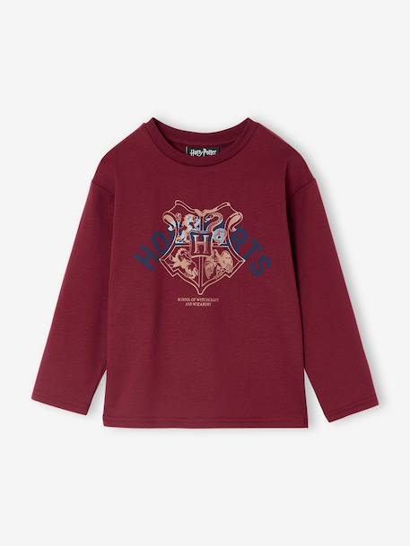 Pyjama garçon Harry Potter bordeaux/gris chiné 2 - vertbaudet enfant 
