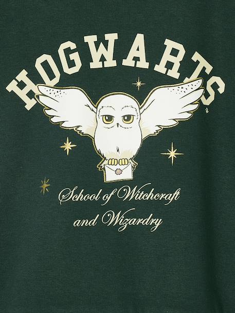 Sweat fille Harry Potter vert sapin 5 - vertbaudet enfant 