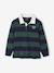 Polo rayé garçon gris chiné+marine+vert+vert d'eau 8 - vertbaudet enfant 