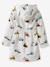 Peignoir de bain Enfant CHANTIER personnalisable, avec coton recyclé blanc imprimé 6 - vertbaudet enfant 
