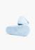 Chaussons babies en tissu éponge à scratch Ciel clair+Rouge 3 - vertbaudet enfant 