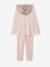 Ensemble Pyjama Fille Cape Sequins rose poudré 6 - vertbaudet enfant 
