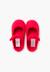 Chaussons babies en tissu éponge à scratch Ciel clair+Rouge 11 - vertbaudet enfant 