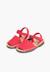 Sandales avarcas nubuck à scratch pour enfant Aigue-marine+Beige+Bleu denim+Bleu marine+Marron+Rouge+Taupe 33 - vertbaudet enfant 