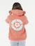 Sweat à capuche Luxe surf corail 4 - vertbaudet enfant 