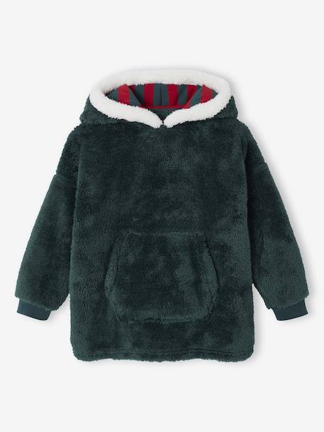 Ensemble pyjama et sweat à capuche Garçon vert 11 - vertbaudet enfant 