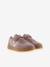 Baskets sport enfant Oslo à scratch effet cuir et couleur . marine+rose nude 6 - vertbaudet enfant 