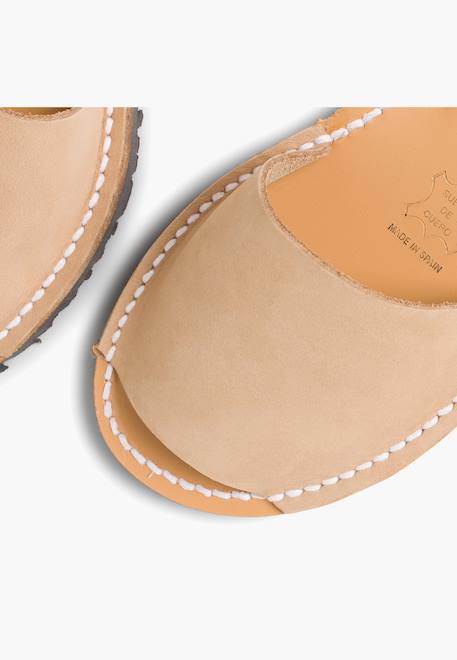 Sandales avarcas nubuck Beige+Bleu denim+Bleu marine+Marron+Taupe 6 - vertbaudet enfant 