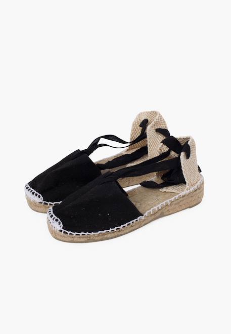 Espadrilles pour  et enfant en couleur unie Blanc+Ciel clair+Écru+Fucsia+Jaune+Noir+Rose+Rouge+Sable 33 - vertbaudet enfant 