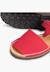 Sandales avarcas nubuck à scratch pour enfant Aigue-marine+Beige+Bleu denim+Bleu marine+Marron+Rouge+Taupe 35 - vertbaudet enfant 