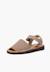Sandales avarcas nubuck à scratch pour enfant Aigue-marine+Beige+Bleu denim+Bleu marine+Marron+Rouge+Taupe 37 - vertbaudet enfant 