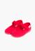 Chaussons babies en tissu éponge à scratch Ciel clair+Rouge 10 - vertbaudet enfant 