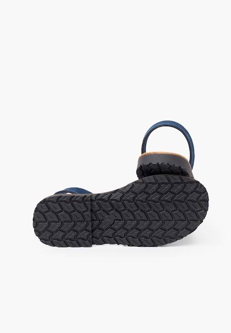 Sandales avarcas nubuck Beige+Bleu denim+Bleu marine+Marron+Taupe 9 - vertbaudet enfant 
