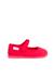 Chaussons babies en tissu éponge à scratch Ciel clair+Rouge 7 - vertbaudet enfant 