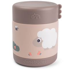 Puériculture-Repas-Boîte repas isotherme tiny farm rose (300 ml)