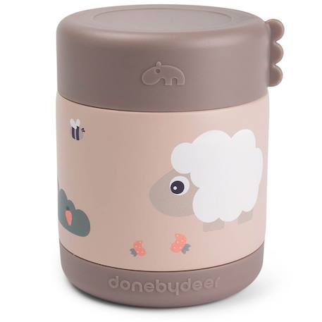 Boîte repas isotherme tiny farm rose (300 ml) Rose 1 - vertbaudet enfant 