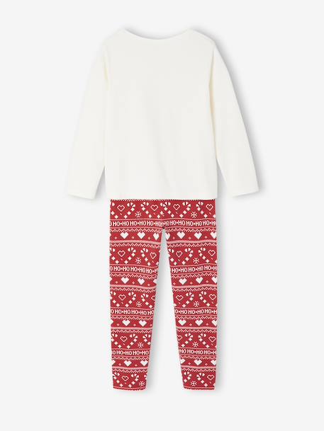 Ensemble Pyjama Fille Noël rouge 6 - vertbaudet enfant 