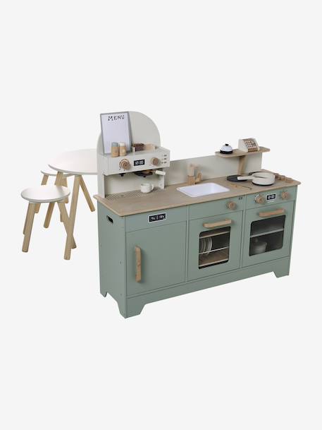 Restaurant en bois FSC® vert sauge 8 - vertbaudet enfant 