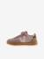 Baskets sport enfant Oslo à scratch effet cuir et couleur . marine+rose nude 8 - vertbaudet enfant 