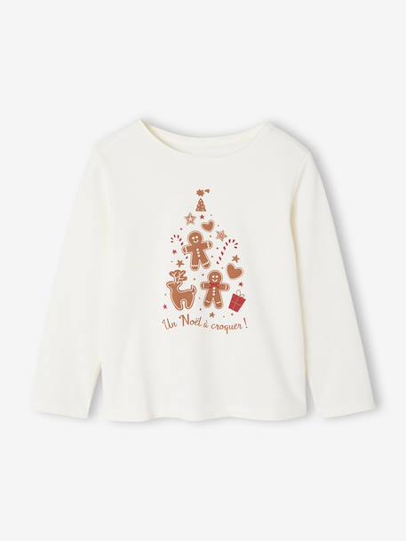 Ensemble Pyjama Fille Noël rouge 4 - vertbaudet enfant 