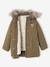Parka fille 3 en 1 hiver à capuche kaki+PURPLE DARK+Vert+vert de gris 15 - vertbaudet enfant 