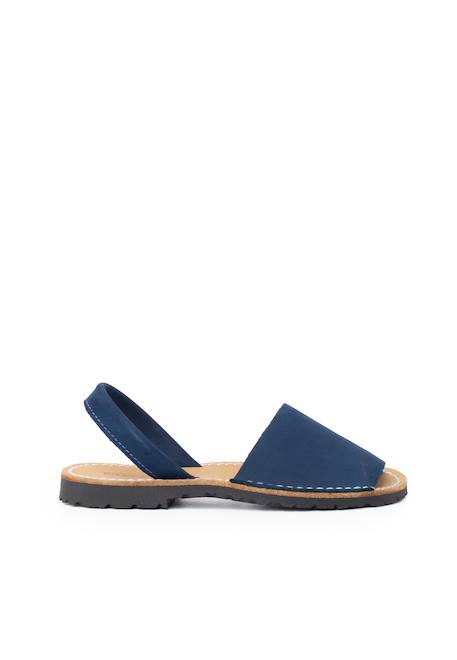 Sandales avarcas nubuck Beige+Bleu denim+Bleu marine+Marron+Taupe 7 - vertbaudet enfant 
