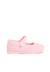Chaussons babies en tissu éponge à scratch Rose 1 - vertbaudet enfant 