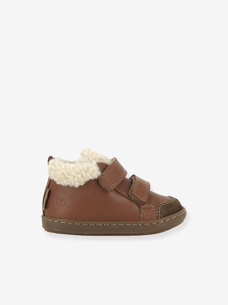 Baskets BOUBA NAPPA T4ARNA0401 marron 4 - vertbaudet enfant 