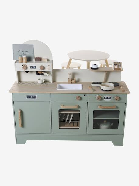 Restaurant en bois FSC® vert sauge 7 - vertbaudet enfant 