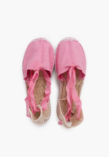 Espadrilles pour  et enfant en couleur unie Blanc+Ciel clair+Écru+Fucsia+Jaune+Noir+Rose+Rouge+Sable 40 - vertbaudet enfant 