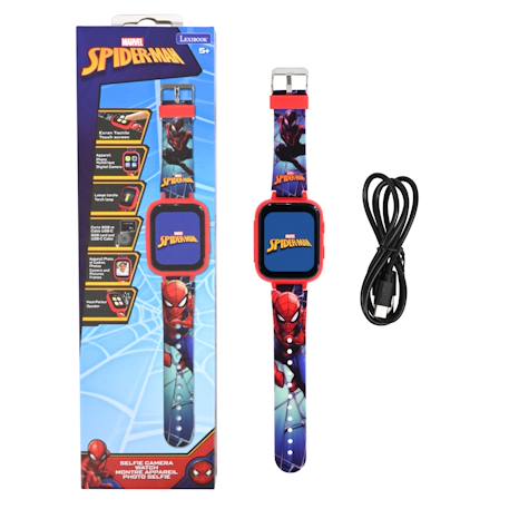 Montre avec camera spider-man Rouge 1 - vertbaudet enfant 