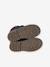 Boots enfant garçon cuir à scratchs marine 5 - vertbaudet enfant 